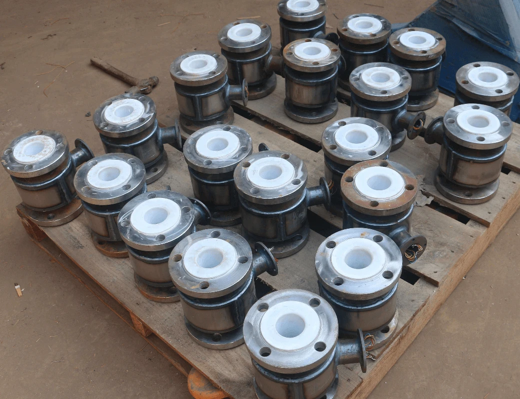 PTFE magnetic flowmeter sensor